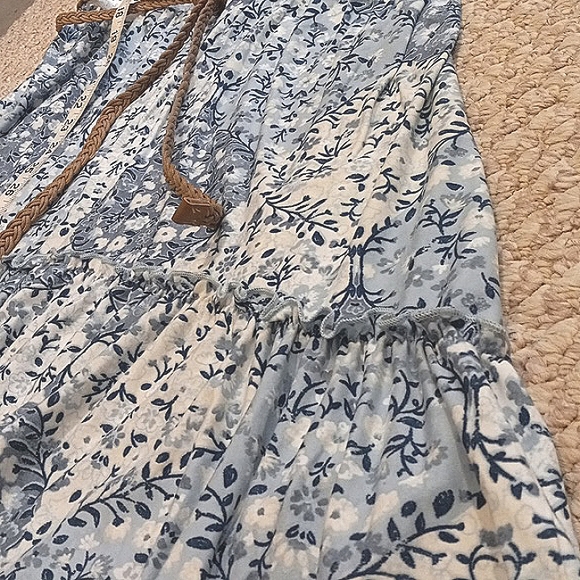 Lace High Low Asymmetrical Sweetheart neckline thin trap dress Plus Size Floral - Picture 13 of 17